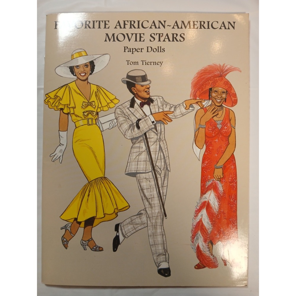 Favorite African-American Movie‎ Stars: Paper Dolls TOM TIERNEY UNCUT AND NEW